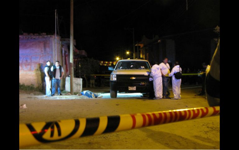 Las víctimas mostraban heridas de bala en el cuerpo y en la cabeza. EL INFORMADOR /