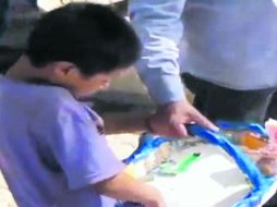 ''Manuelito'' rindió el viernes por la noche su declaración ministerial ante el Centro de Atención a Menores Víctimas e Incapaces. ESPECIAL /