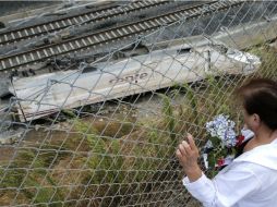 Es sospechoso de no haber frenado a tiempo el convoy para trazar una pronunciada curva. EFE /