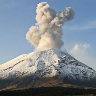 Popocatépetl registra 40 exhalaciones de baja intensidad