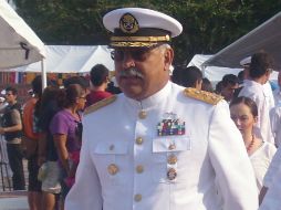 Carlos Miguel Salazar Ramonet era Vicealmirante Comandante de la Octava Zona Naval. ARCHIVO /