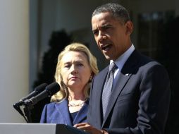 El presidente Obama y la ex secretaria de Estado Hillary Clinton sostendrán su encuentro este lunes 29 de julio. ARCHIVO /