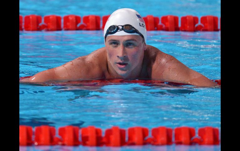 Ryan Lochte buscará brillar en el Mundial de Barcelona. AP /