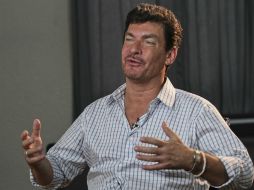 Sebastián Ligarde imparte un taller intensivo de actuación en la Ciudad de México. NTX /