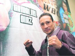En guardia. Gamaliel Díaz volverá a subirse al ring el 10 de agosto. MEXSPORT /