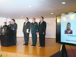 Eduardo Sánchez explicó que los detenidos  por el asesinato del jefe de la Zona Naval delinquían para Los Caballeros Templarios. NTX /