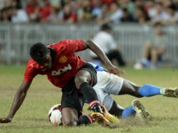 A pesar de los medios, los jugadores le restaron importancia al pasto. AFP /