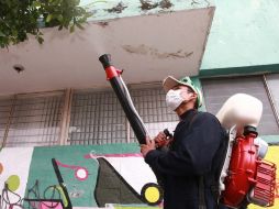 Durante agosto se realizarán labores de fumigación en escuelas. ARCHIVO /