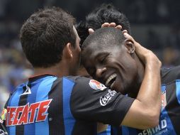 Wilberto Cosme espera seguir con la racha goleadora después de haberle marcado doblete a Pumas en CU. AFP /