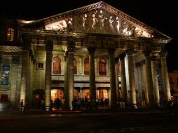 El Teatro Degollado fue el escenario de la presentación de estos pequeños virtuosos. ARCHIVO /