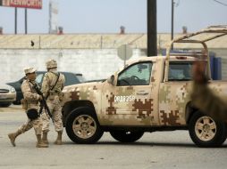 Unos desconocidos que tripulaban una camioneta abrieron fuego contra miembros del Ejército en Matamoros, Tamaulipas. ARCHIVO /