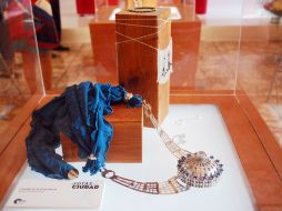 Las piezas se exponen en el Salón Guadalajara del Palacio Municipal.  /