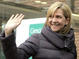 La infanta Cristina y sus cuatro hijos trasladarán su residencia a Ginebra. EFE /