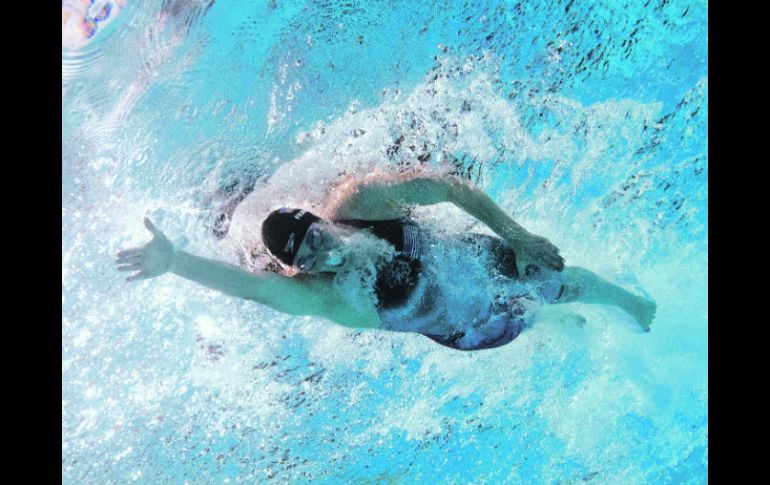 Missy Franklin se colgó el oro en los 200 metros libres y lo suma a sus otras dos preseas doradas. AFP /