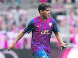 Jonathan espera tener más minutos en el primer equipo catalán. MEXSPORT /