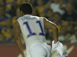 Jefferson celebró su anotación pese a exponerse a ser amonestado. MEXSPORT /