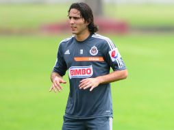 Aldo entrena por separado del equipo, su rehabilitación a sido muy buena y espera tocar balón la semana que entra. MEXSPORT /