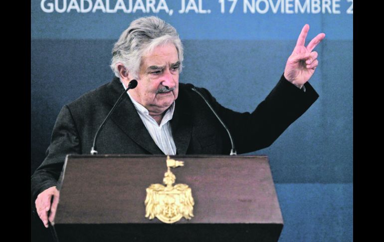 José Mujica. La ley que legalice la mariguana en Uruguay podría ser aprobada antes de fin de año. EL INFORMADOR /