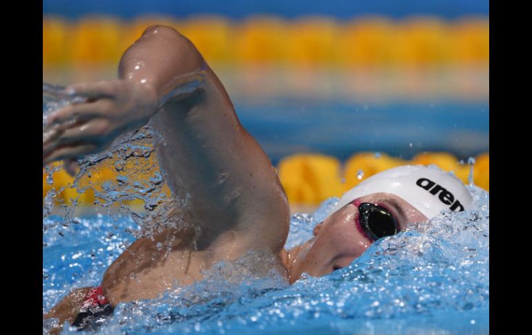 Los miembros de la escuadra nacional lograron un tiempo de 7:15.97, a sólo tres puestos de entrar en la final. AFP /