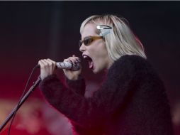 Las mujeres suman cerca de la cuarta parte de los artistas que se presentarán este año, como Alice Glass de Crystal Castles. AP /