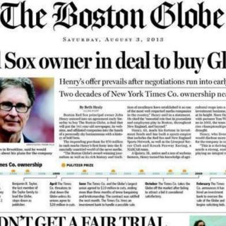 New York Times vende el Boston Globe por 70 MDD