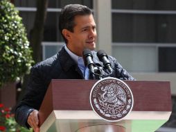 El Presidente Peña Nieto agradece a quienes se preocuparon por su salud. ESPECIAL /