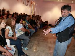 Tenorio forma parte del programa ''Narraciones Orales Conaculta Alas y Raíces'', NTX /