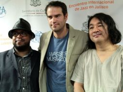 En la foto de izquierda a derecha: Nicholas Payton, Gilebrto Cervantes y Stomu Takeishi.  /