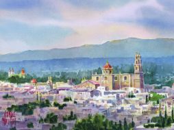 Panorámica. Desdes las alturas se vislumbra este hermoso paisaje arquitectónico rodeado de naturaleza. ESPECIAL /