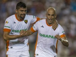 Por primera vez, los ex Jaguares lograron ganar en el presente torneo. MEXSPORT /