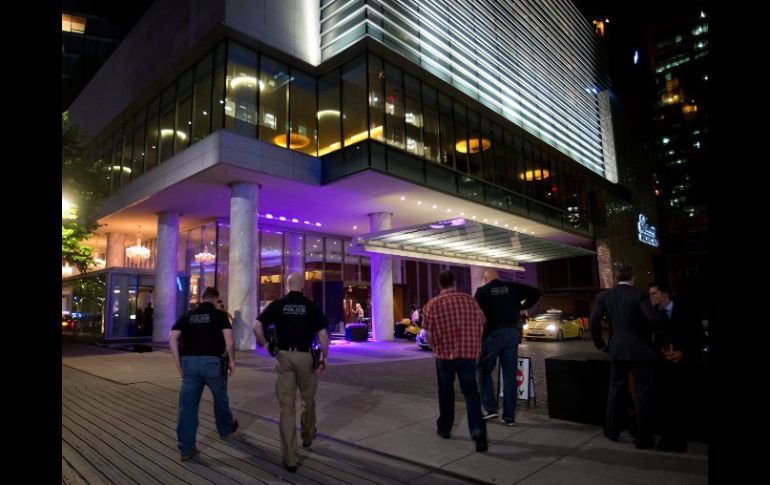 Fachada del hotel donde se encontró el cuerpo del actor. ARCHIVO /