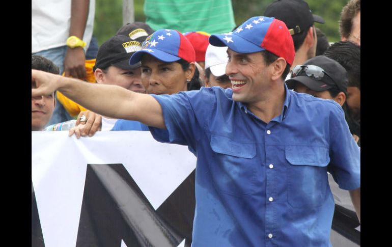 Acusan a Henrique Capriles de ser un ''golpista'' y desaprueban su visita. ARCHIVO /