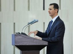 El presidente sirio Bashar al-Assad habló de que exista un diálogo transparente para resolver el conflicto en este país. EFE /