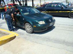 En la escena de los hechos fue encontrado un revólver calibre .38 Especial y casquillos del calibre .223.  /