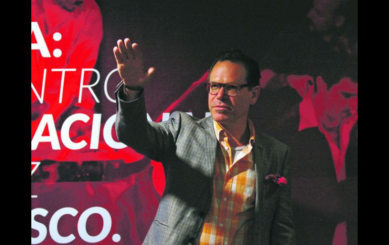 Kurt señala que su misión como artista es transformar las emociones en música. EL INFORMADOR /