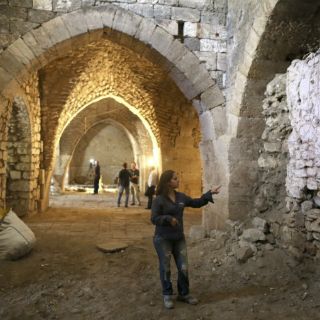Descubren parte de un hospital de la época de las Cruzadas en Jerusalén