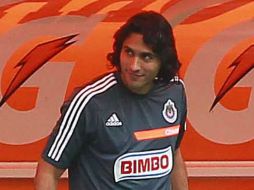 Aldo avanza en su recuperación para poder jugar con el cuadro rojiblanco. ARCHIVO /