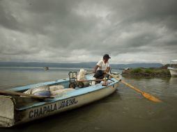 La recuperación del Lago de Chapala representa una cuarta parte de lo que perdió durante el estiaje. ARCHIVO /