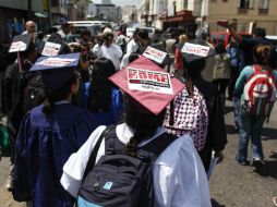 Alumnos y profesores presentaron una carta donde dicen que los ''dreamers'' no deben ser considerados extranjeros. ARCHIVO /