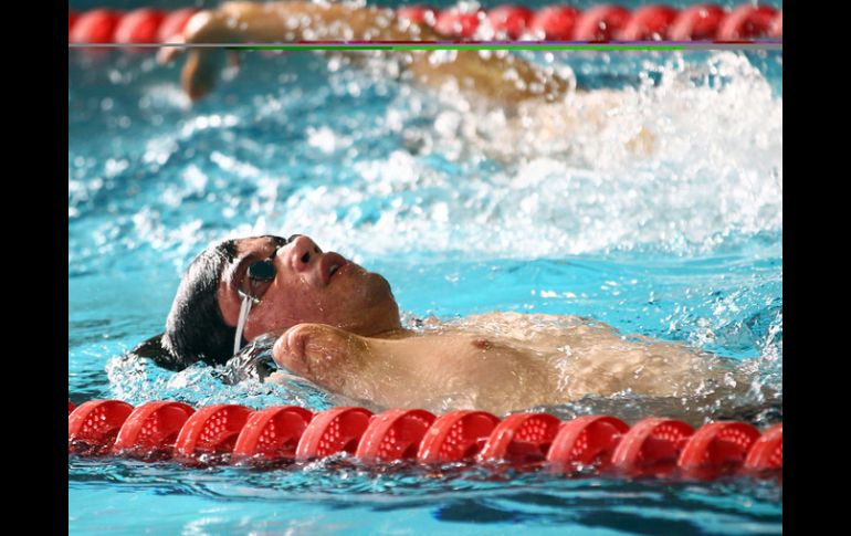 Juan Ignacio Reyes es uno de los 14 representantes de México en el Campeonato Mundial de Natación IPC. ARCHIVO /