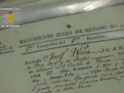 Los investigadores consideran a dichos documentos como parte del Patrimonio Documental del Ejército de Tierra. ESPECIAL /