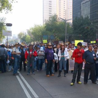 Maestros de CNTE marchan del Zócalo capitalino a la SEIDO