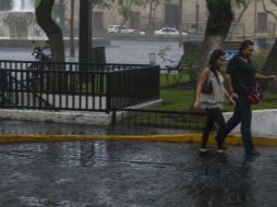 Hubo fuertes precipitaciones en los municipios de Guadalajara, Tlaquepaque y Zapopan. ARCHIVO /