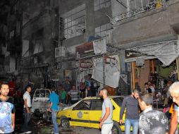 El 25 de julio en la misma plaza siete personas murieron y más de 60 resultaron heridas tras la explosión de un coche bomba. EFE /