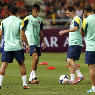 Cruyff duda de la dupla Messi-Neymar