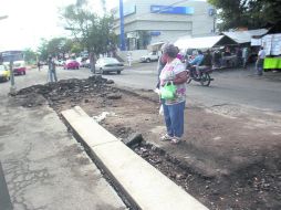 El proyecto de la ciclovía en la Avenida Santa Margarita quitaría un carril para el tránsito de vehículos, lamentan los vecinos. EL INFORMADOR /