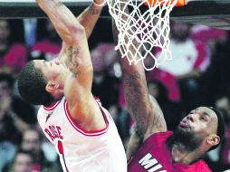 Miami Heat enfrentarán a Chicago, que ya contará con el regreso, tan esperado, de Derrick Rose, en la jornada inaugural de la temporada AP /