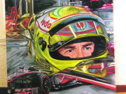 ''El poeta de la velocidad''. Cuadro de Enrique Monraz Ponce. ESPECIAL /