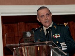 Salvador Cienfuegos dijo que el Ejército Mexicano es una de las instituciones con mayor confianza social. ARCHIVO /