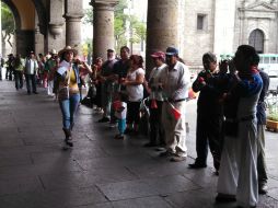 En la imagen, Sonia Ferrara, una de las líderes de los artesanos.  /